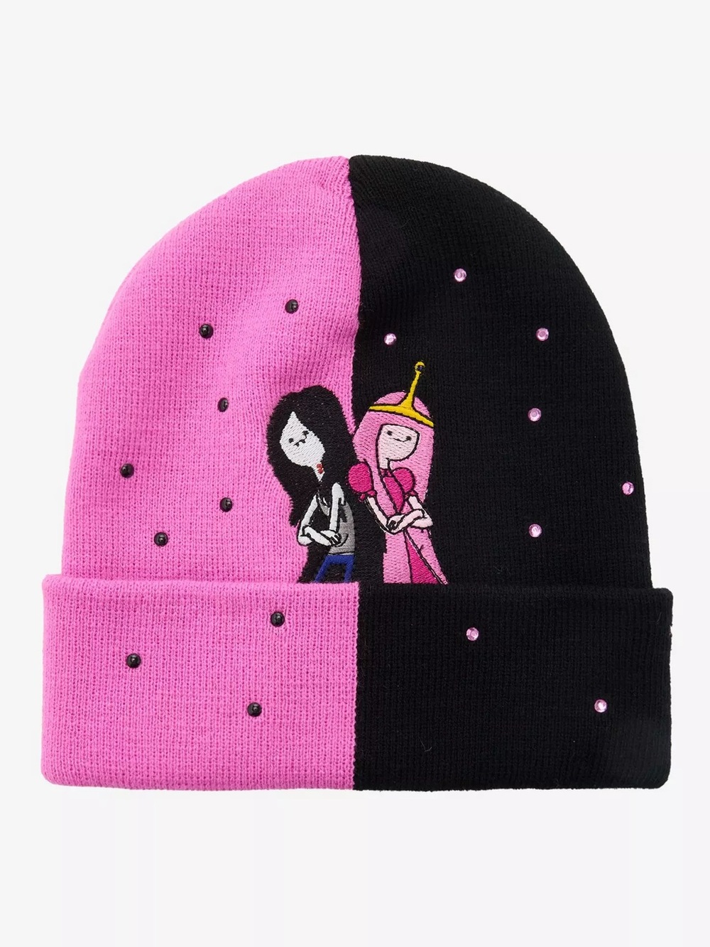 Adventure Time Marceline & Princess Bubblegum Split Beanie